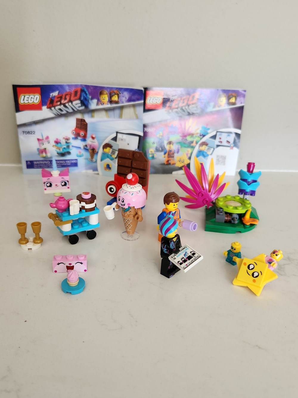 LEGO 70822 Unikitty's Sweetest Friends & 70847 Good Morning Sparkle Babies